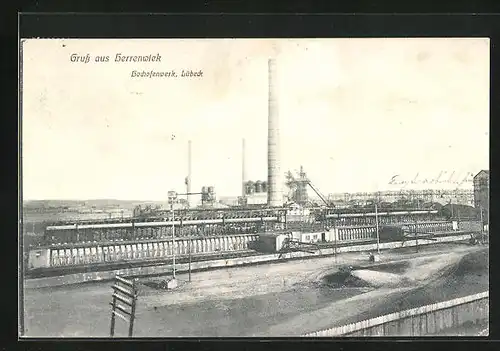 AK Lübeck-Herrenwiek, Hochofenwerk