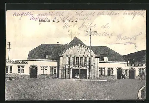 AK Haiger /Dillkreis, Bahnhof