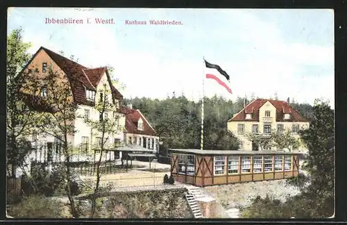 AK Ibbenbüren i. Westf., Gasthof Kurhaus Waldfrieden