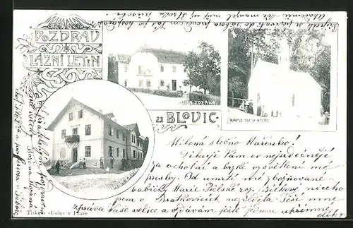 AK Blovice, Villa Zdenka, Kaple sv. Vintire, Villa Ervin