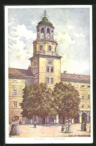 Künstler-AK Salzburg, Glockenspiel