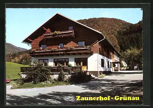 AK Grünau /Almtal, Gasthof Zaunerhof
