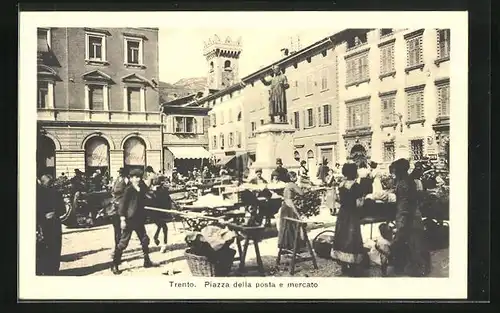 AK Trento, Piazza della posta e mercato