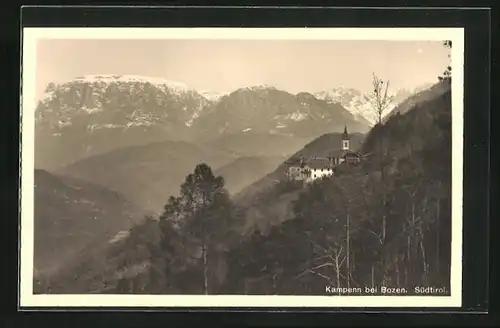 AK Kampenn, Ortschaft im Gebirge