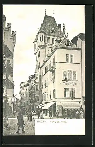 AK Bozen, Blick auf das Torggl-Haus