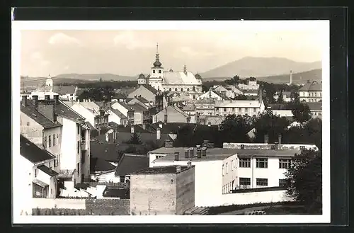 AK Holleschau /Holesov, Blick auf die Dächer der Stadt