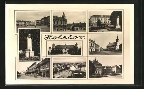 AK Holleschau /Holesov, Sehenswürdigkeiten der Gemeinde