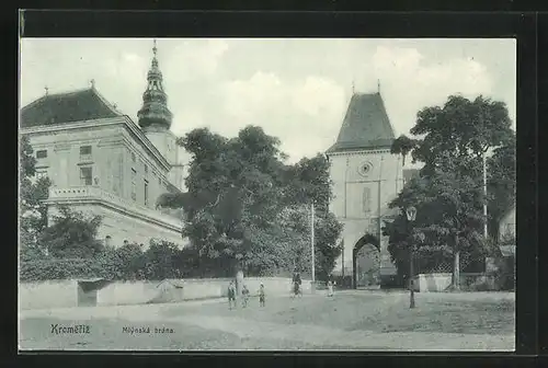 AK Kromeríz, Historisches Stadttor, Mlýnská brána