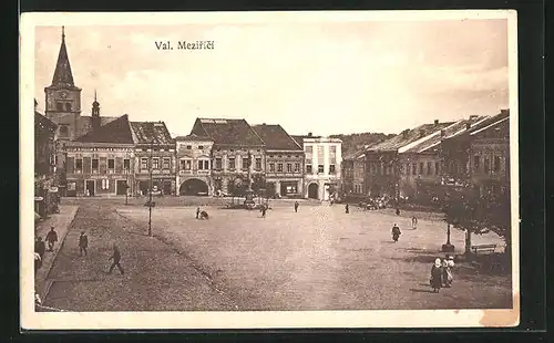 AK Valasské Mezirící, Namesti, Kostel