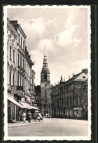 AK Troppau,  Ring mit Schmetterhaus