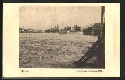 AK Veles, Hochwasser 1916