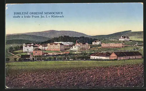 AK Klatovy, Jubilejni okresni nemocnice cisare a krale Frant. Jos. I. v Klatovech