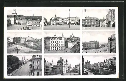 AK Kremsier /Kroméríz, Sehenswürdigkeiten der Ortschaft