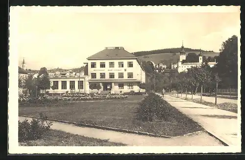 AK Wsetin/ Vsetin, Gymnsasium und Schloss /gymnasium a zámek