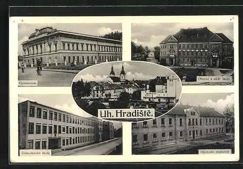 AK Uherské Hradiste, Zivnostenska skola, Obchodni akademie, Gymnasium