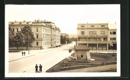 AK Uherské Hradiste, Strassenpartie gegen Sparkasse, Sporitelna