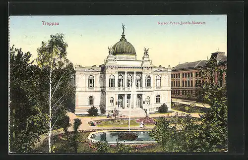 AK Troppau /Opava, Kaiser-Franz-Josefs-Museum