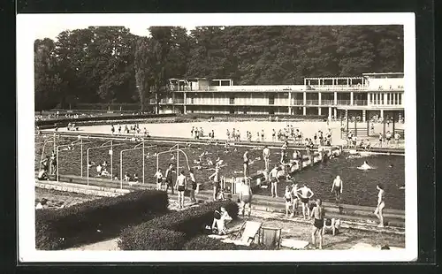 AK Opava, Mestske koupaliste, Freibad im Sommer