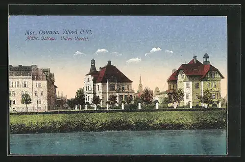 AK Mähr. Ostrau, Villen-Viertel