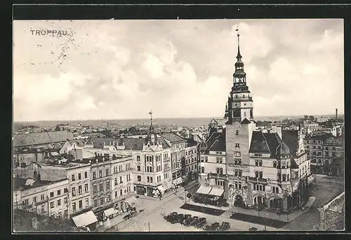 AK Troppau, Schmetterhaus am Oberring