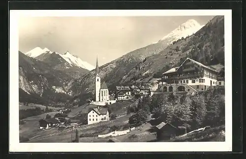 AK Heiligenblut, Terrassenhotel und Café Sonnenhof