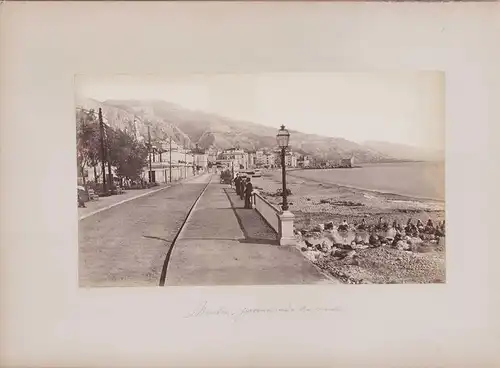 Fotoalbum mit 58 Fotografien, Ansicht Italien, Genova, San Remo, Ospedaletti, Menton, Reise von Ligurien zur Côte d`Azur