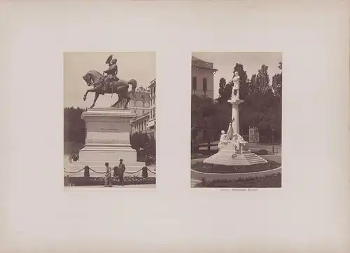 Fotoalbum mit 58 Fotografien, Ansicht Italien, Genova, San Remo, Ospedaletti, Menton, Reise von Ligurien zur Côte d`Azur