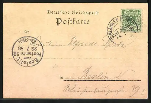 Lithographie Greifenstein, Veste 1304 und Graf Günther, Burgsaal, Ruine 1898
