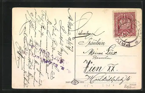 AK Mähr. Ostrau, Strassenpartie der Neugasse mit Geschäften