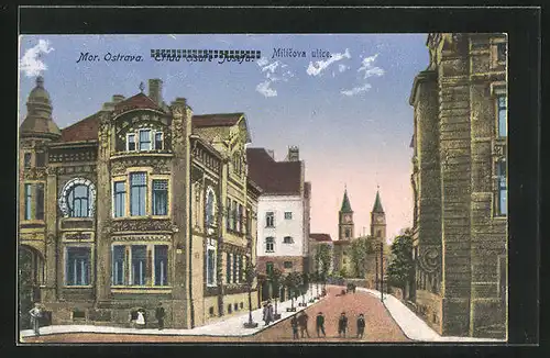 AK Mor. Ostrava, Milicova ulice