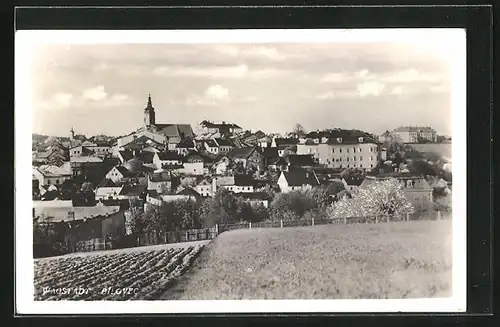 AK Wagstadt /Bilovec, Überblick der Ortschaft