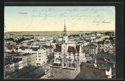 AK Troppau /Opava, Städtisches Museum