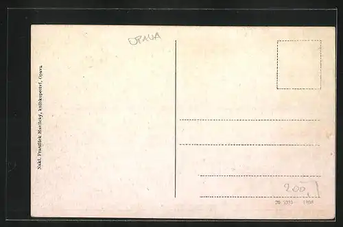 AK Troppau /Opava, Städtisches Museum aus der Frontalsicht