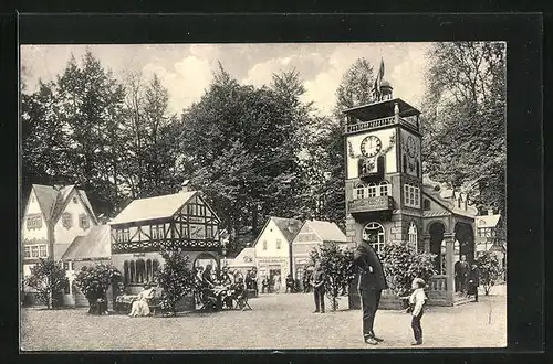 AK Berlin, Schaefer`s Märchenstadt Liliput, Teilansicht