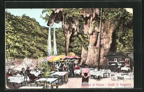 AK Valganna, Gasthof an der Höhle /Grotte di Valganna