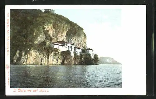 AK S. Caterine del Sasso, Blick auf das ehemalige Kloster