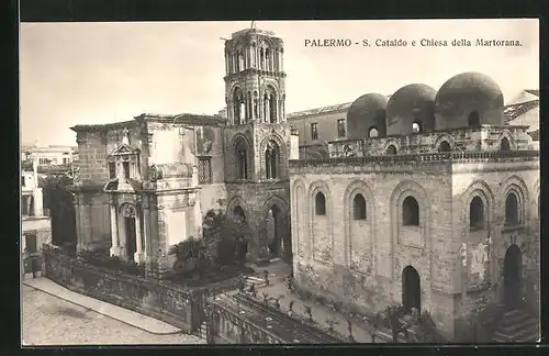 AK Palermo, S. Cataldo e Chiesa della Martorana