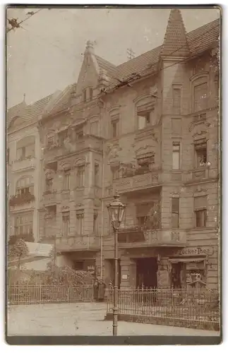 Fotografie Robert Weinmann, Berlin, Schliemannstr. 18, Ansicht Berlin-Pankow, Gasthaus Wilhelm Paech, Berliner Str. 85