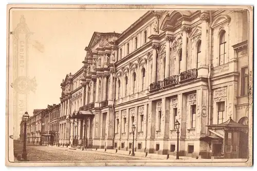 Fotografie unbekannter Fotograf, Ansicht St. Petersburg, Blick auf das Novo-Michailovski-Palais