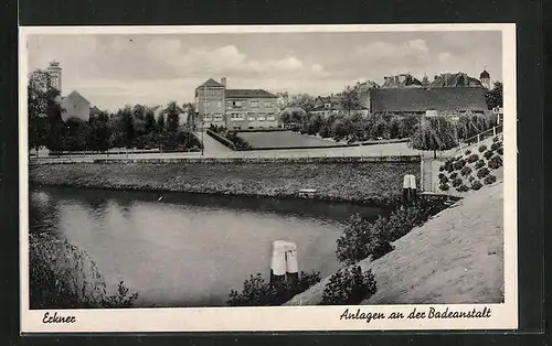 AK Erkner, Anlagen an der Badeanstalt