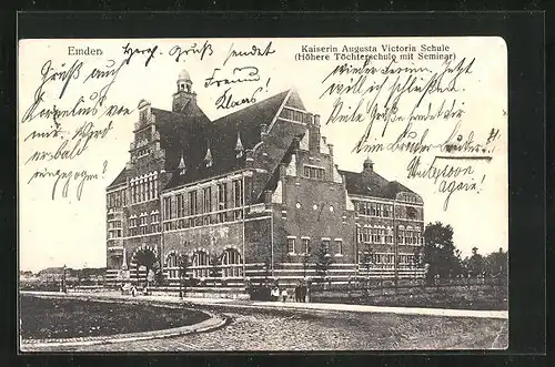 AK Emden, Kaiserin-Victoria-Schule, Höhere Töchterschule