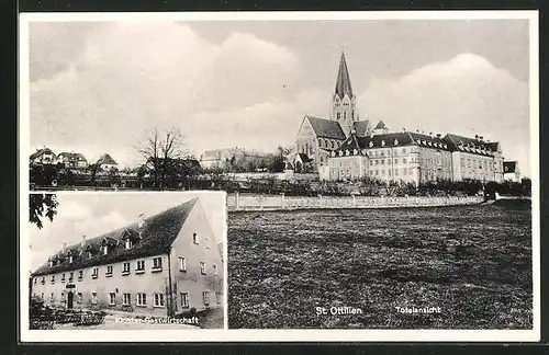 AK St. Ottilien, Kloster-Gastwirtschaft, Totalansicht