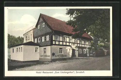 AK Jonsdorf, Hotel-Restaurant Zum Lindengarten