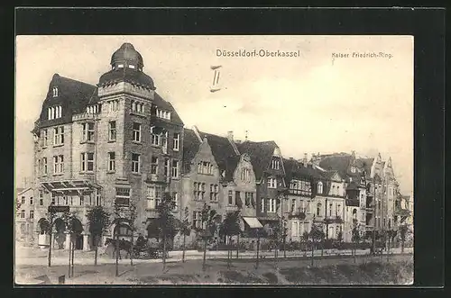 AK Düsseldorf-Oberkassel, Kaiser Friedrich-Ring