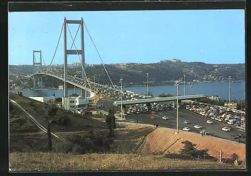 AK Istanbul, The view of Bosphorus Bridge from Beylerbeyi village