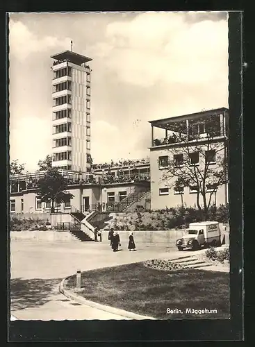 AK Berlin, Blick zum Müggelturm