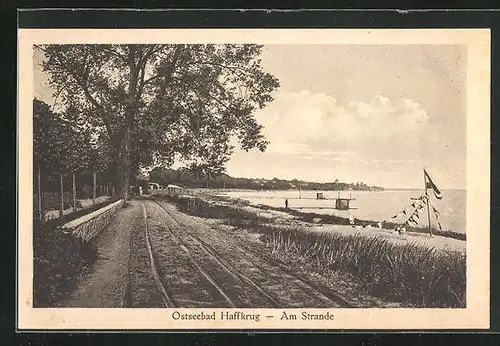 AK Ostseebad Haffkrug, Am Strande