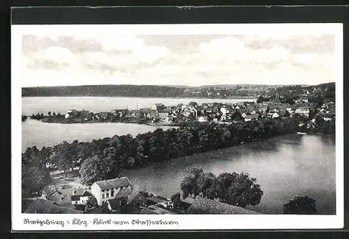 AK Ratzeburg /Lbg., Blick vom Wasserturm