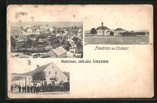 AK Vsekary, Hostinec Jakuba Smazala, Celkový pohled