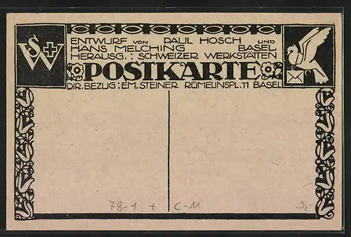 AK Schweiz, Wappen von Schaffhausen